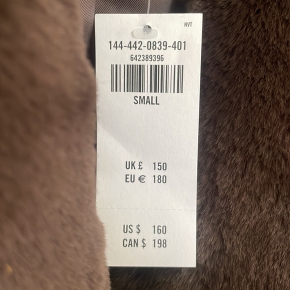 Abercrombie Mid-Length Faux Fur Jacket - Picture 4 of 4